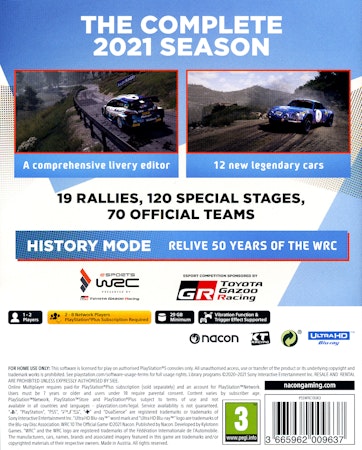 (Nytt) WRC 10 PS5 Playstation 5