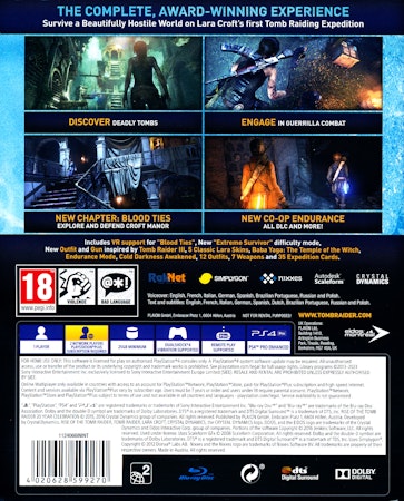 (Nytt) Rise of the Tomb Raider - 20 Year Celebration PS4 Playstation 4