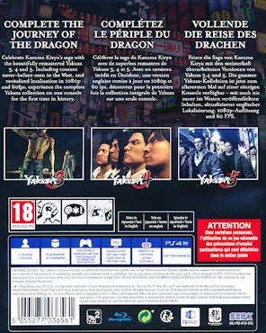 (Nytt) The Yakuza - Remastered Collection PS4 Playstation 4