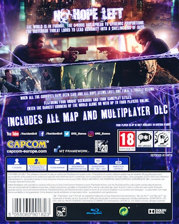 (Nytt) Resident Evil 6 PS4 Playstation 4