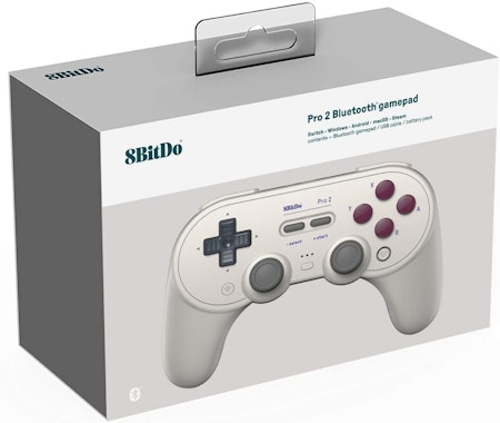 (Nytt) 8Bitdo Pro 2 G Classic Edition Switch / Windows / Android / MAC / Steam