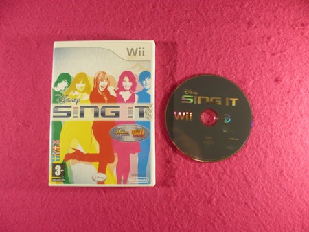 Disney Sing It - Nintendo Wii PAL Nordisk Utgåva
