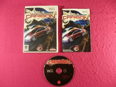 Need for Speed: Carbon - Nintendo Wii PAL Svensk Utgåva