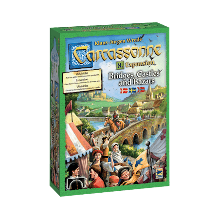 Carcassonne – Bridges, Castles & Bazars (Expansion 8) (SVE)