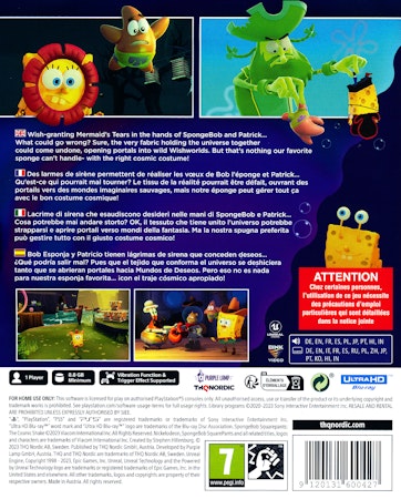 (Nytt) Spongebob Squarepants: The Cosmic Shake - PS5 Playstation 5