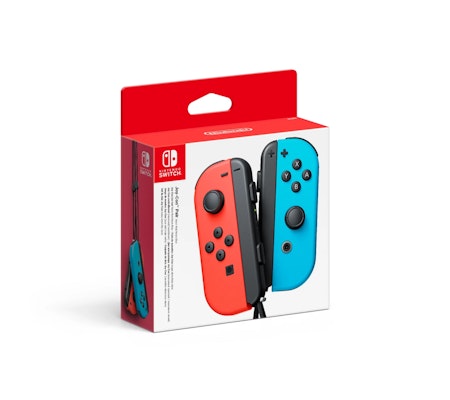 (Nytt) Nintendo Switch Joy-Cons - Neon Red / Neon Blue