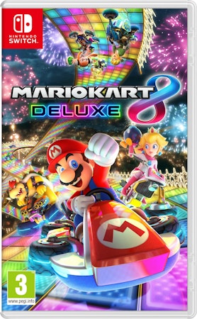 (Nytt) Mario Kart 8 Deluxe - Nintendo Switch (UK4 / Bergsala)