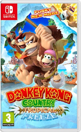 (Nytt) Donkey Kong Tropical Freeze - Nintendo Switch (UK4 / Bergsala)