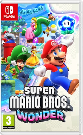 (Nytt) Super Mario Bros. Wonder - Nintendo Switch (UK4 / Bergsala)