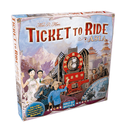 Ticket to Ride: Asia (Expansion 1)