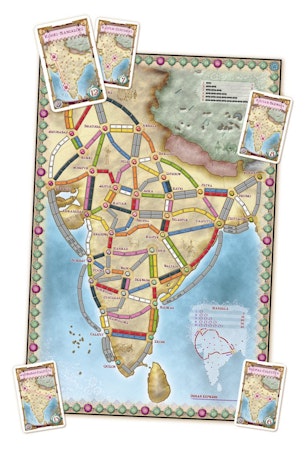 Ticket to Ride India (Expansion 2)