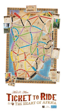Ticket to Ride – The Heart of Africa (Expansion 3)
