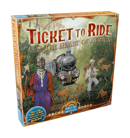 Ticket to Ride – The Heart of Africa (Expansion 3)