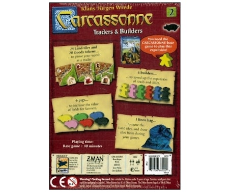 Carcassonne – Traders & Builders (Expansion 2) (ENG)