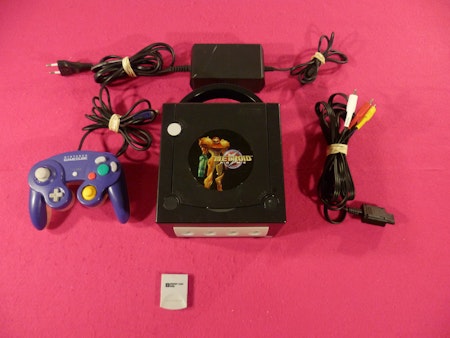 Nintendo Gamecube Konsol Svart: Metroid Edition
