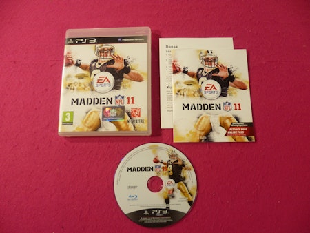 Madden NFL 11 - PS3 Playstation 3 Nordisk Utgåva