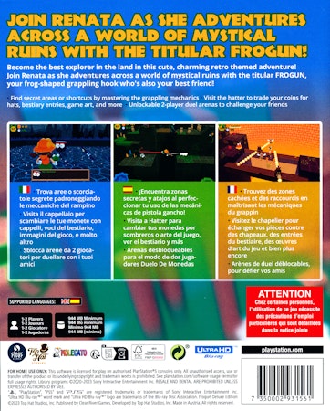 (Nytt) Frogun: Deluxe Edition - PS5 Playstation 5