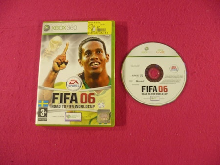 Fifa 06: Road to Fifa World Cup - Xbox 360 PAL Svensk Utgåva