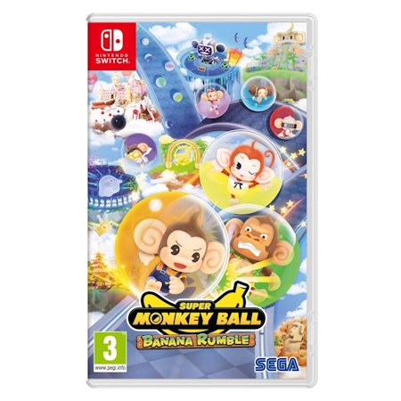 (Nytt) Super Monkey Ball: Banana Rumble - Nintendo Switch