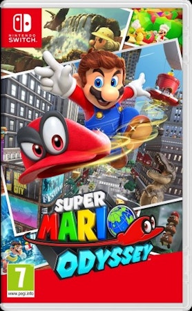 (Nytt) Super Mario Odyssey (UK4 / Bergsala) - Nintendo Switch