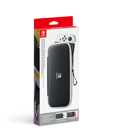 (Nytt) Nintendo Switch Carrying Case and Screen Protector