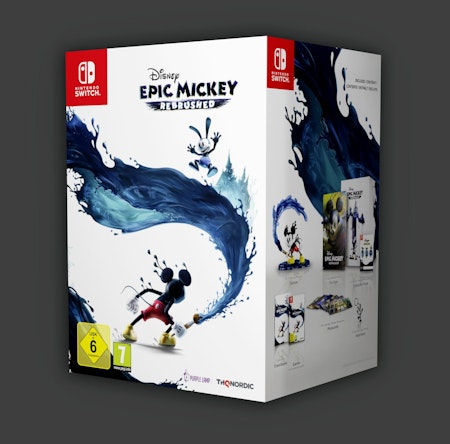 (Nytt) Epic Mickey Rebrushed: Limited Collectors Edition - Nintendo Switch