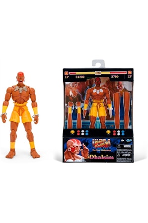 (Nytt) Ultra Street Fighter 2 Action Figure - Dhalsim