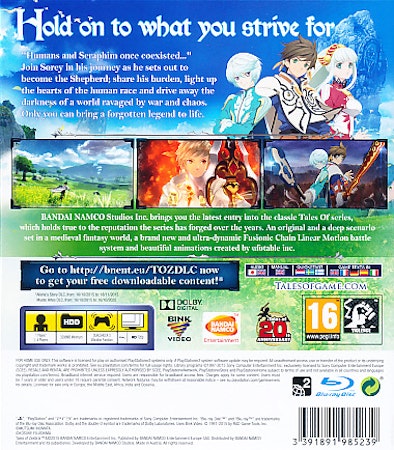 (Nytt) Tales of Zestiria - PS3 Playstation 3