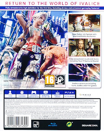 (Nytt) Final Fantasy XII: The Zodiac Age - PS4 Playstation 4