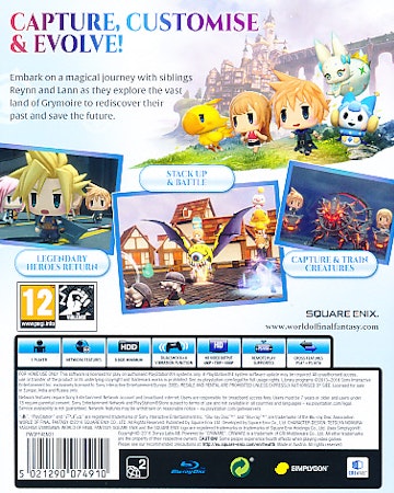 (Nytt) World of Final Fantasy - PS4 Playstation 4