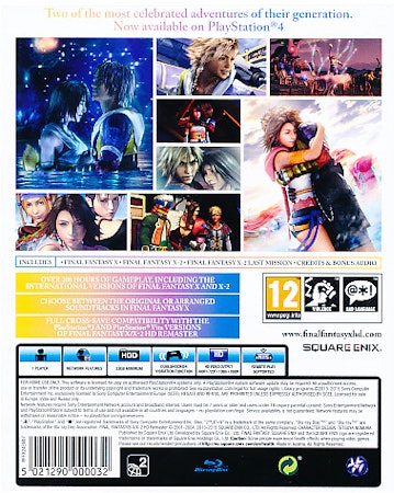 (Nytt) Final Fantasy X / X-2 HD Remaster - PS4 Playstation 4