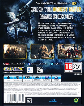 (Nytt) Resident Evil 4 - PS4 Playstation 4
