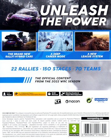 (Nytt) WRC Generations - PS5 Playstation 5