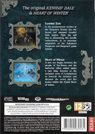(Nytt) Icewind Dale + Heart of Winter - PC