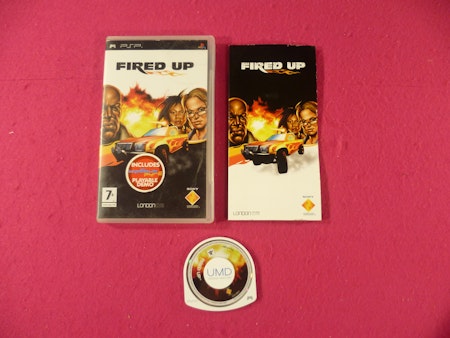Fired Up - PSP Playstation Portable Nordisk Utgåva