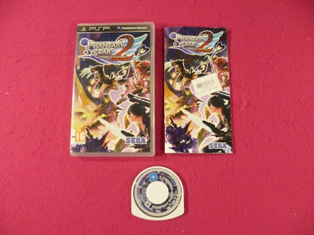 Phantasy Star Portable 2 - PSP Playstation Portable Svensksålt