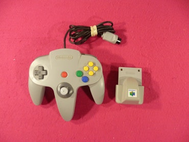Handkontroll Original inkl. Rumble Pak - N64 Nintendo 64