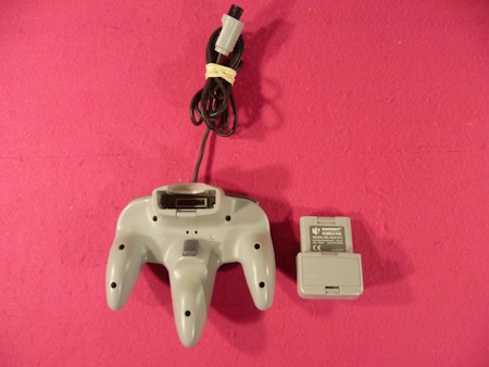 Handkontroll Original inkl. Rumble Pak - N64 Nintendo 64