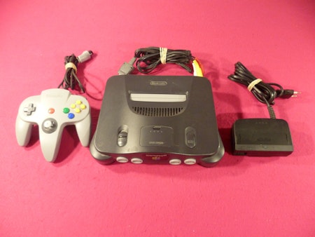 Nintendo 64 Konsol inkl. 1 st Handkontroll