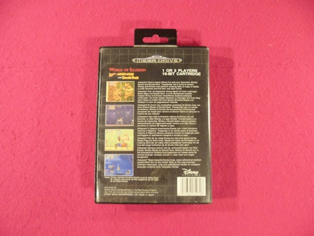 World of Illusion Starring Mickey Mouse and Donald Duck - Sega Mega Drive