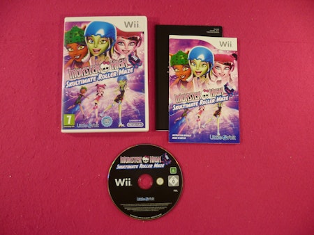 Monster High: Skultimate Roller Maze - Nintendo Wii SCN