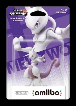 (Nytt) Mewtwo No. 51 - Amiibo