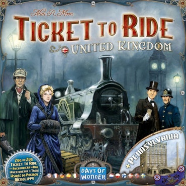 Ticket to Ride: United Kingdom (Expansion) (SVE)