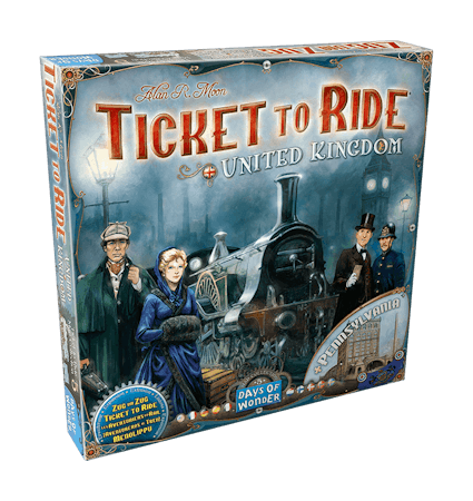 Ticket to Ride: United Kingdom (Expansion) (SVE)