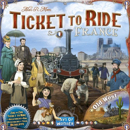 Ticket to Ride: France (Expansion) (SVE)