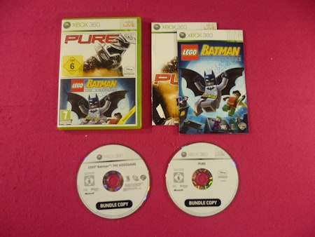 Pure + Lego Batman: The Video Game - Xbox 360 PAL
