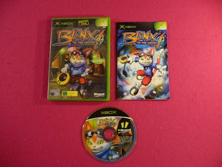 Blinx The Time Sweeper - XBOX PAL Nordisk Utgåva