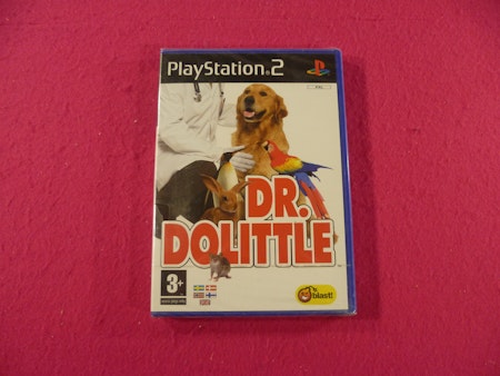 (Nytt) Dr. Dolittle - PS2 Playstation 2 Svensk Utgåva