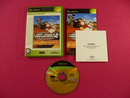Tony Hawks Pro Skater 4 - XBOX PAL