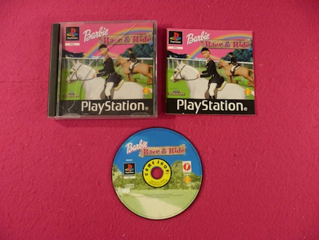Barbie Race & Ride - PSone Playstation PAL